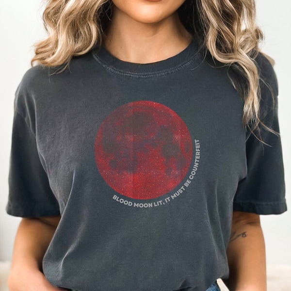 The Blood Moon Lit Comfort Colors T-Shirt