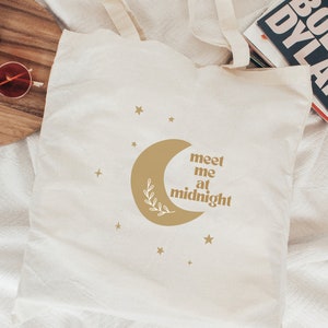 Encuéntrame a medianoche bolso de lona