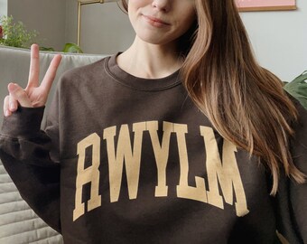 RWLYM varsity crewneck