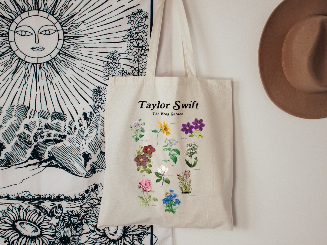 Eras Garden Tote | Vintage Floral Bag | Swiftie Gift, Mother's Day Gift