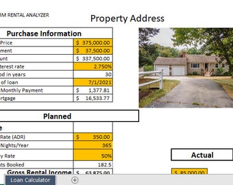 Short Term Rental Analyzer