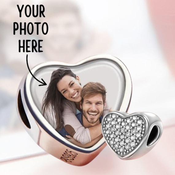 Bracciali Elastico In Perle Rosa Con Ciondolo Di Farfalla In Argento - Foto 2