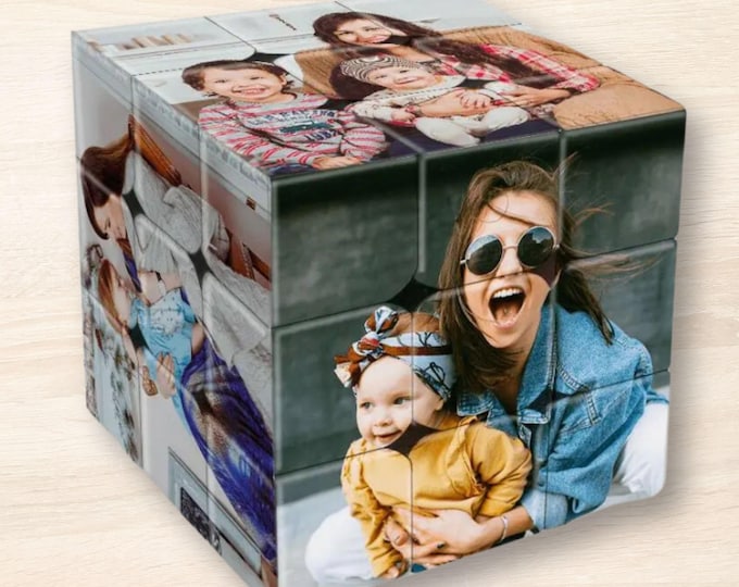 Custom Photo Rubik's Cube: Personalized Family Keepsake