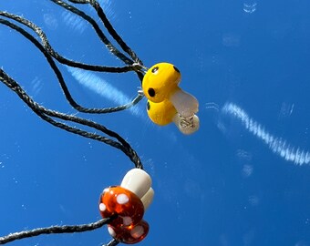 Collar de cuentas de setas