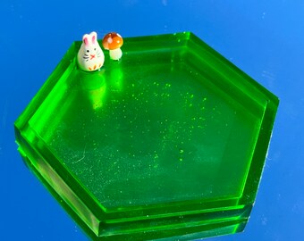 Posavasos conejito con champiñón