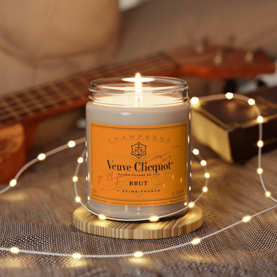 Veuve Clicquot Candle candles Champagne Scented Candle Etsy