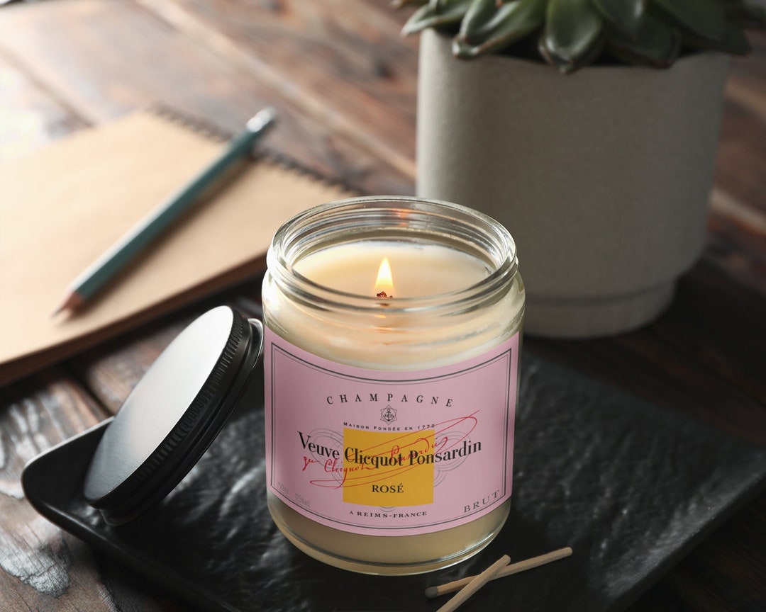 Veuve Clicquot Candle candles Champagne Scented Candle Etsy