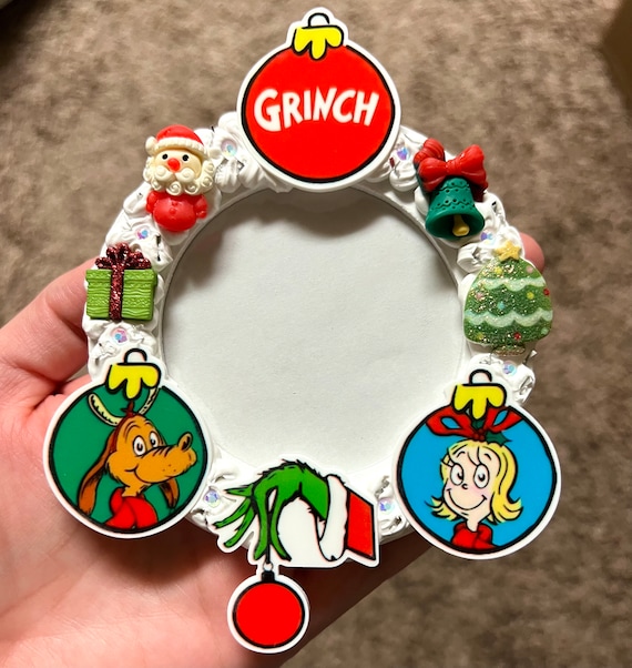 Grinch-Weihnachtsschmuck-Bilderrahmen: Das perfekte Geschenk für den Nikolausstiefel