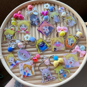 S.ailor Moon keychains