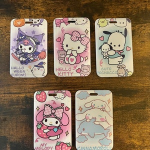 Kawaii Ausweishalter, Lanyard, Ausweis, Schulausweis, Arbeitsabzeichen