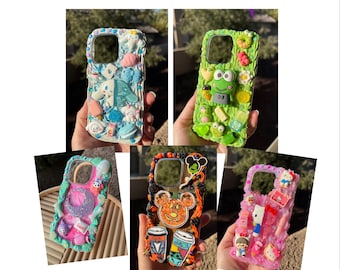 Custom Decoden Phone Case / Kawaii Phone Case / Any Theme Phone Case / Kawaii Gifts / Cute phone case / Decoden Phone Case