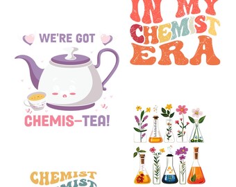 Funny Chemistry Sticker Set: Science Humor Stickers