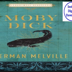 Moby Dick, La ballena, Por Herman Melville Publicado en 1851 - PDF Descarga digital para Kindle, eReader, Computadora, Teléfono celular
