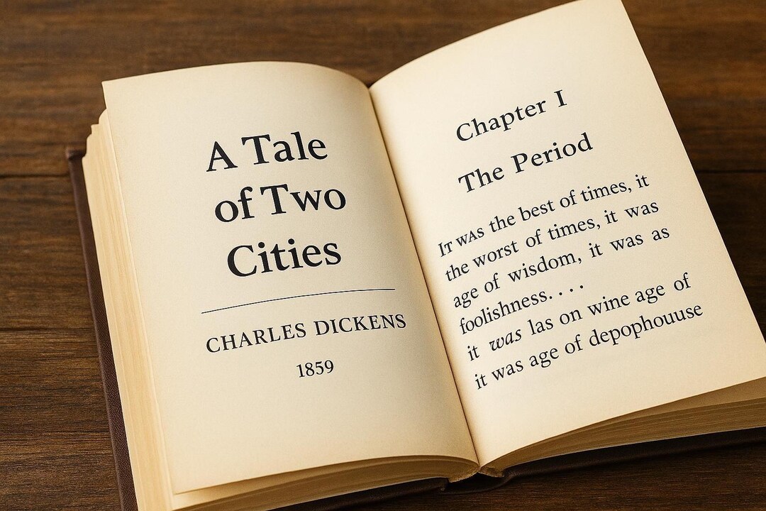 A Tale of Two Cities by Charles Dickens | 1859 Classic Novel PDF ...