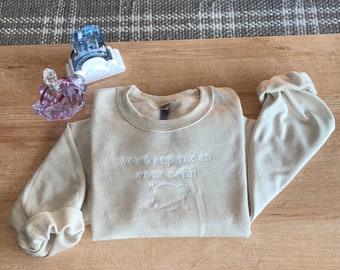 Embroidered Ariana Grande Crewneck