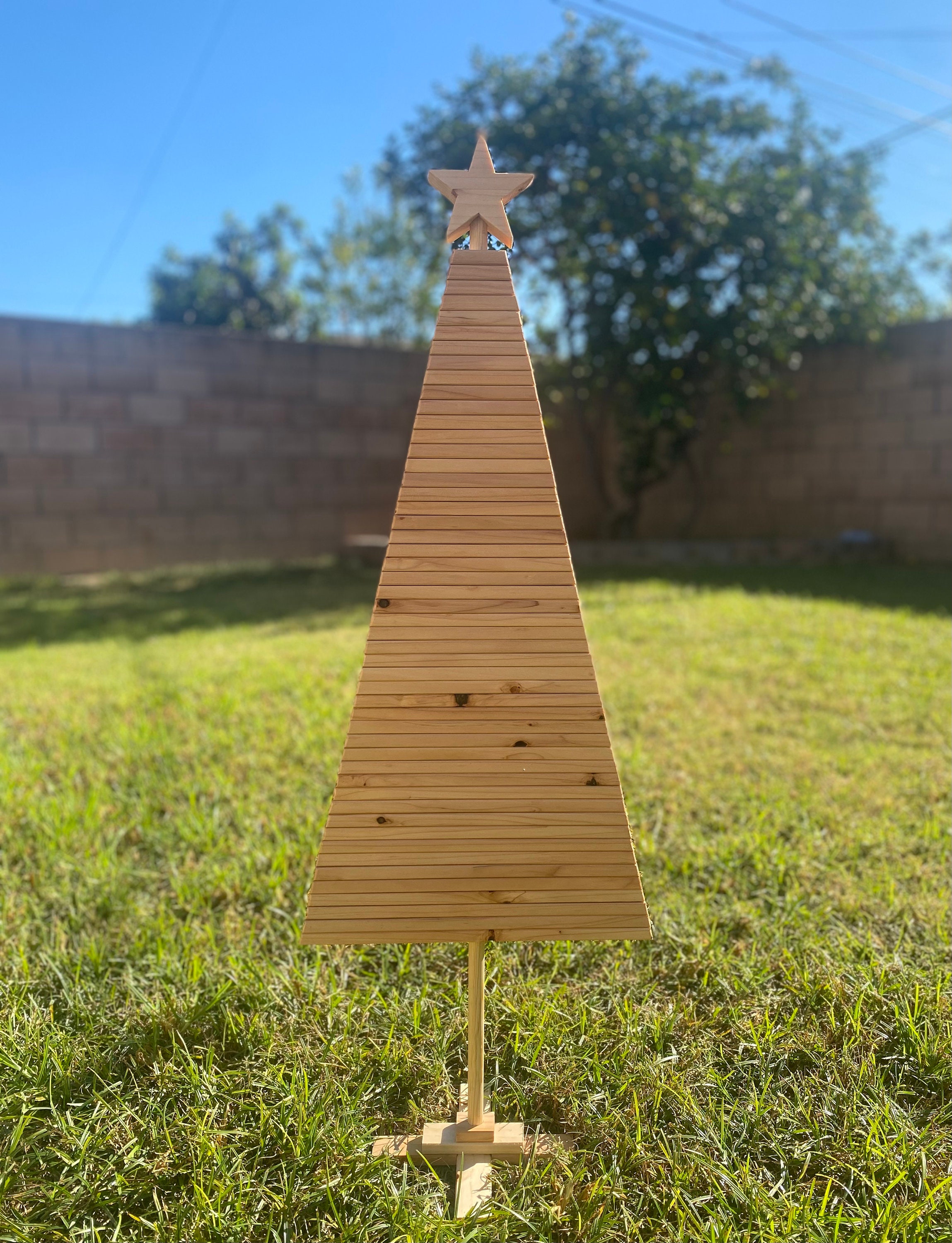 Spiral Wooden Christmas Tree Etsy