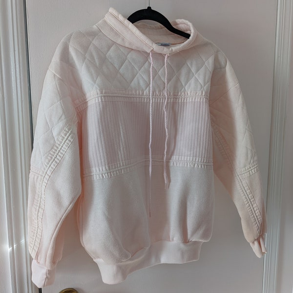 Vintage 80s Quilted Sweatshirt