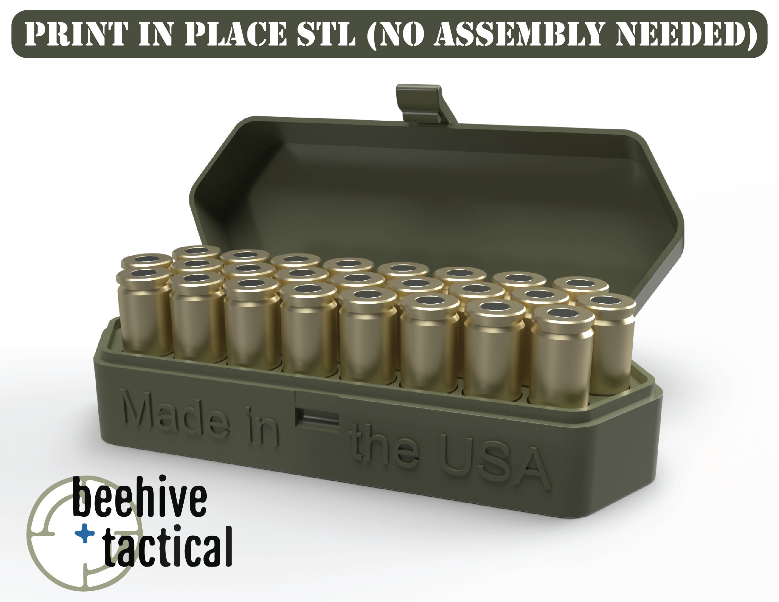 thumbnail interactive-video image 1 of Plano 20 Gauge 3" Shot Shell Case – Holds 25 Rounds, Black Plastic Ammo Storage Box 1 of 3