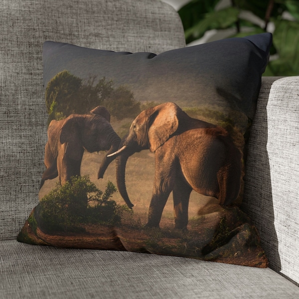 Elephant Pillow Etsy