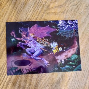 5 x 7 BRIEFKAART "Love Descending from Zion" gestempeld en naar je gemaild.