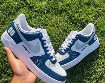 Football américain personnalisé Dallas Af1 Cowboys
