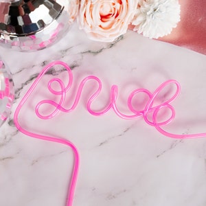 Gift for Bride Straw Bachelorette Decoration Team Bride Straw Bridal Shower Gift Hen Party Bride Gift Idea Bachelorette Accessories