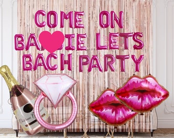 Come On Barb Lets Go Party, Pink Doll Party, Bachelorette Decoration, Bachelorette Party, Pink Bachelorette, Bach Party