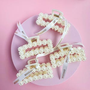 Idee regalo per riempitivo per scatola di proposta di damigella d'onore, fermaglio per capelli, accessori fai da te, scatola personalizzata "Vuoi essere la mia damigella d'onore", nastro, regalo di addio al nubilato personalizzato
