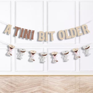 A Tini Bit Older Birthday Party Decoration Banner Espresso Martini Decoration Birthday 21st 25th 30th 35th Thirty Birthday  Balloon Martini