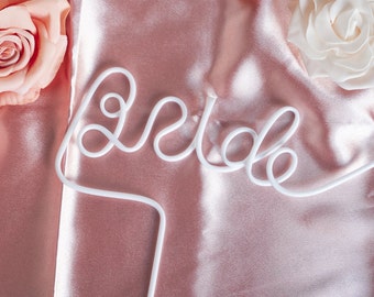 Pajitas para novias Pajitas para despedidas de soltera Pajitas para despedidas de soltera Regalos de despedida de soltera rosas Ideas para regalos de novia Globos para novias