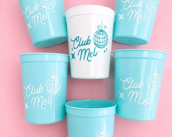 The Bach Club Cup Bride Club Custom Personalized Names Bachelorette Decoration Party Stadium Cups Custom Bridesmaids Favors