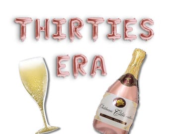 Swiftie Theme Birthday 30s Birthday Thirties Twenties Eras Taylor Decoration Party Balloons Dirty Thirty Flirty 20th