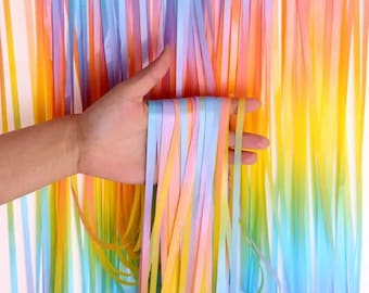 Dazed and Engaged Rainbow Decoration She Found Her Lover Fringe Curtain Tinsel Backdrop Bachelorette Decoration Balloon Hen Party Decoration