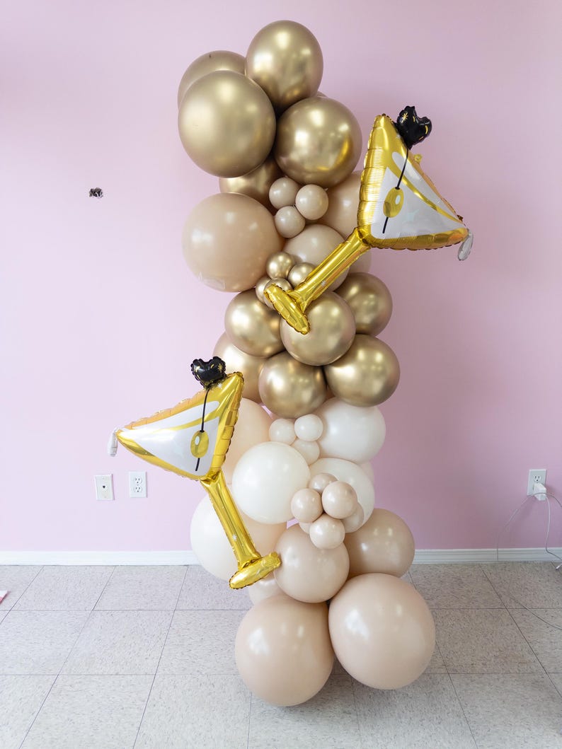 A Tini Bit Older Birthday Party Decoration Banner Espresso Martini Decoration Birthday 21st 25th 30th 35th Thirty Birthday Balloon Martini image 9