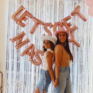 Lets Get Nashty Nashville Bachelorette  Decoration Nashville Birthday Nash Bash Bride Balloon Last Rodeo Last Hoedown Cowgirl Bachelorette