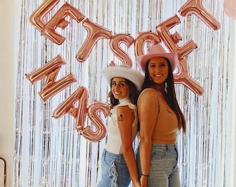 Vamos ser Nashty Nashville Decoração de despedida de solteira Nashville Aniversário Nash Bash Noiva Balão Último rodeio Último Hoedown Cowgirl Despedida de solteira