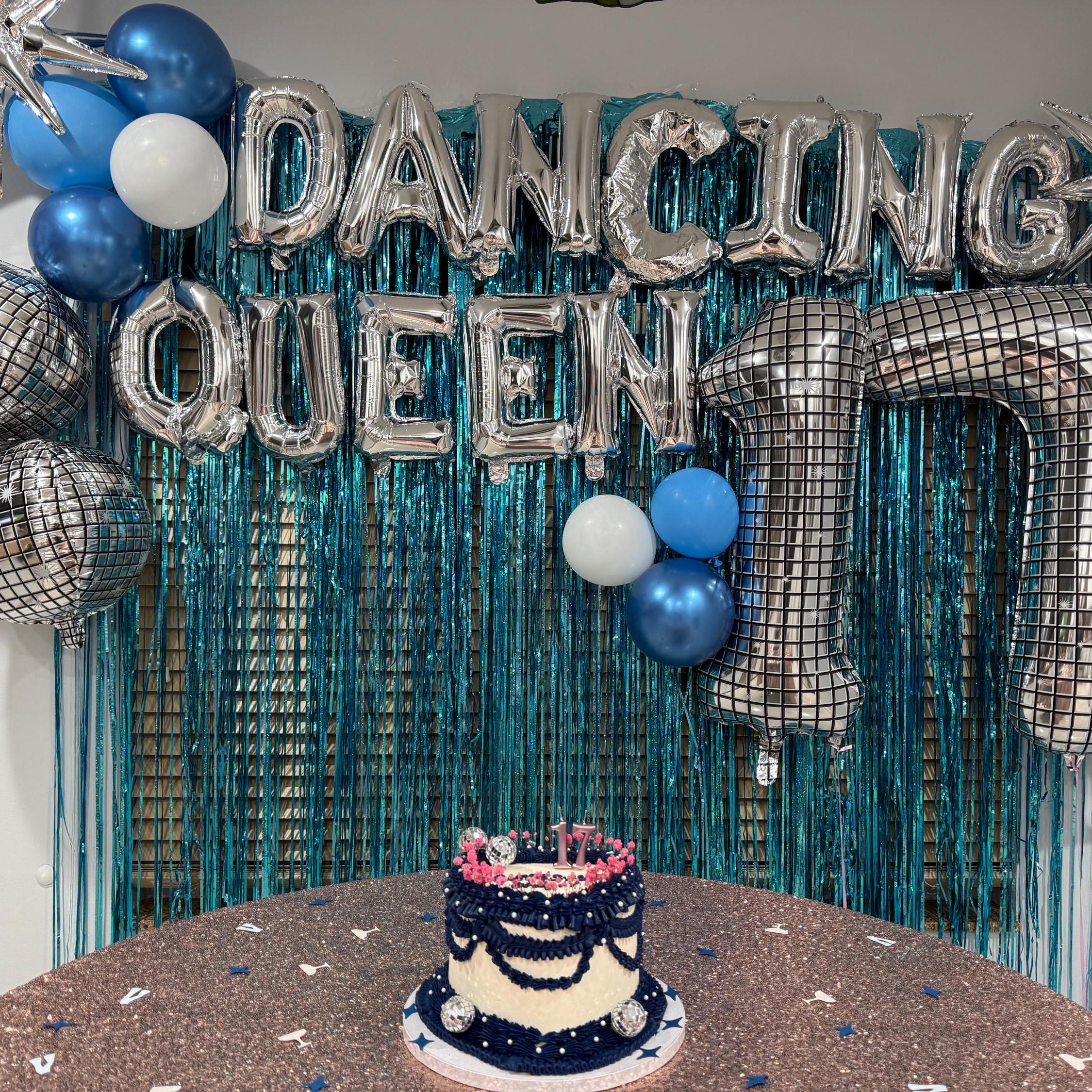 Dancing Queen Schärpe Mit Glitzer – Schwarze Schärpe Mit Silberfolie, Perfekt Für Mamma Mia-Partys & Disco-Abende