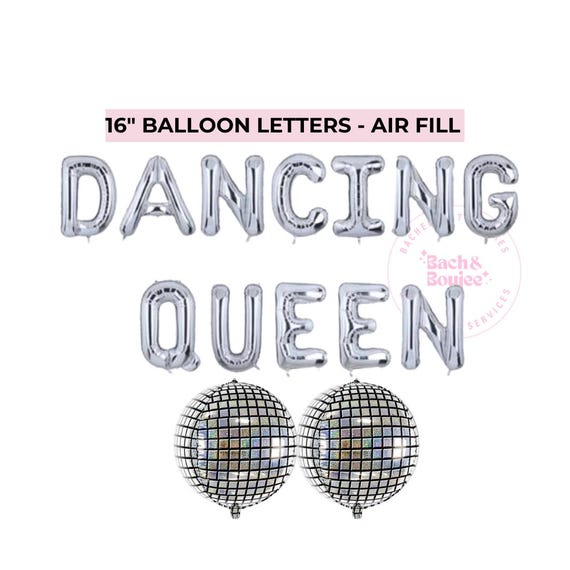Dancing Queen Schärpe Mit Glitzer – Schwarze Schärpe Mit Silberfolie, Perfekt Für Mamma Mia-Partys & Disco-Abende