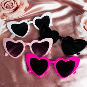 Camp Bachelorette Green Sunglasses Camp Bach Accessories Lets Get Toasted Bride Gift for Bridesmaids Personalized Hen Party Heart Sunglasses Black