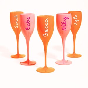 Island Font Champagne Flute Bachelorette Gift Beach Island Bachelorette Wine Glass Personalized Name Vinyl Custom Sticker Island Theme Villa