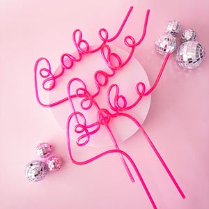 Bachelorette Party Favor Bachelorette Straw Bride Straw Bachelorette Ring Accesories Bride Balloon Hen Party Straw Topper 30th Birthday