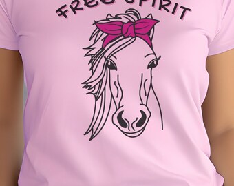 Paardenshirt, Moederdagcadeau, Paardenliefhebber Cadeau, Paarden, Paardensport, Landshirt, Westernshirt, Rijshirt, Cadeau voor haar, Paard, Tiener