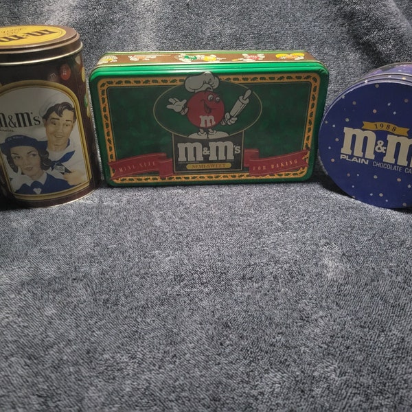 M&M Advertising and Collectors Tins