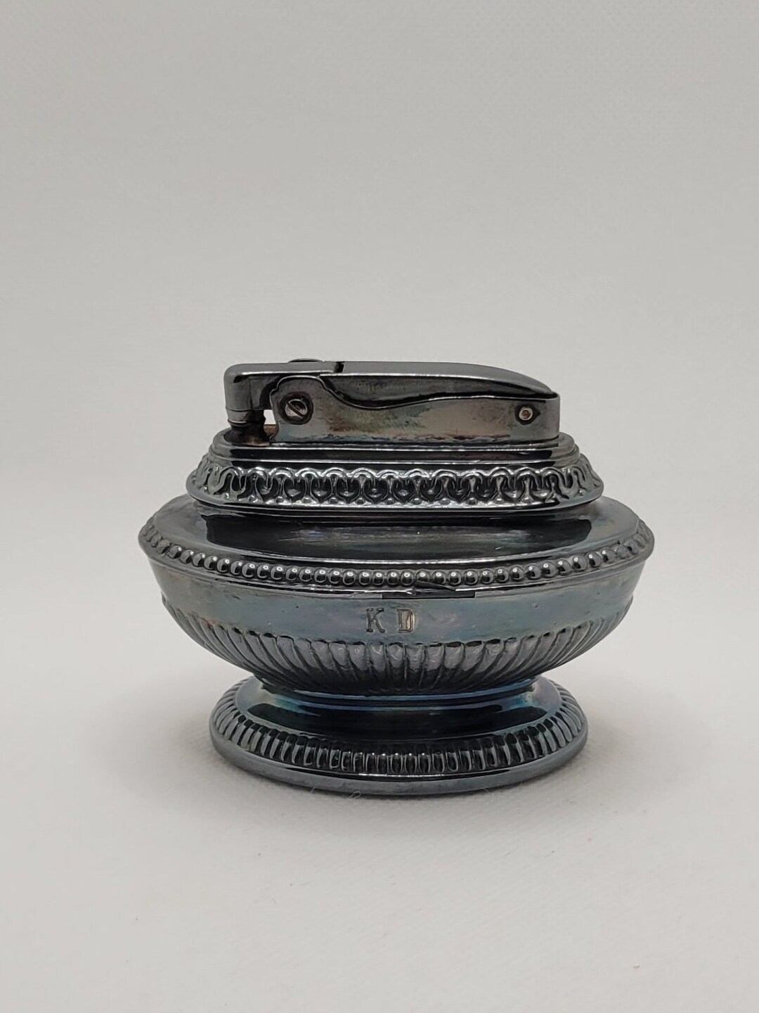 Ronson Queen Anne Silver Plated Table Lighter - Etsy