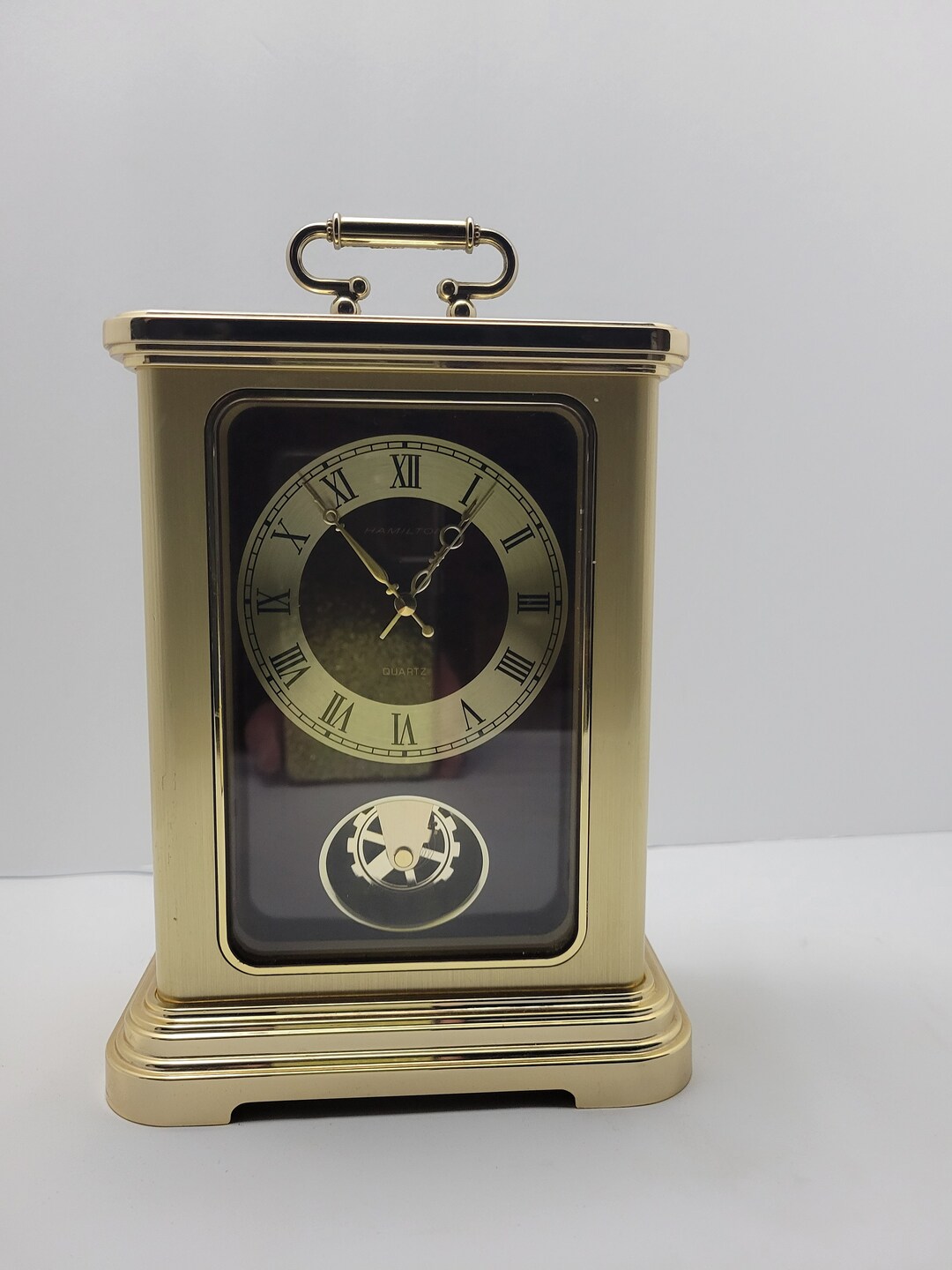Hamilton Carriage Desk Clock Quartz Etsy