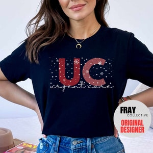 Urgent Care Christmas Shirt Nurse TShirt Gift For Urgent Care Matching Shirts Urgent Care