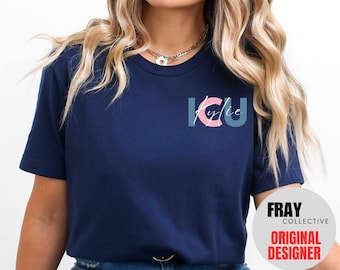 Personalized ICU Nurse Shirt Custom Intensive Care T-Shirt Shirt ICU Nurse Gift Intensive Care Nurse Gift Critical Care Nurse Shirt ICU Rn