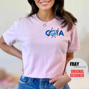 Personalized COTA Shirt: Certified Occupational Therapy Assistant T-Shirt Pink