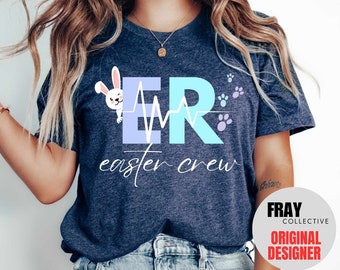 Easter ER Nurse Shirt: Emergency Department Bunny T-Shirt