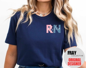 Personalized RN Nurse T-Shirt: Custom Registered Nurse Gift